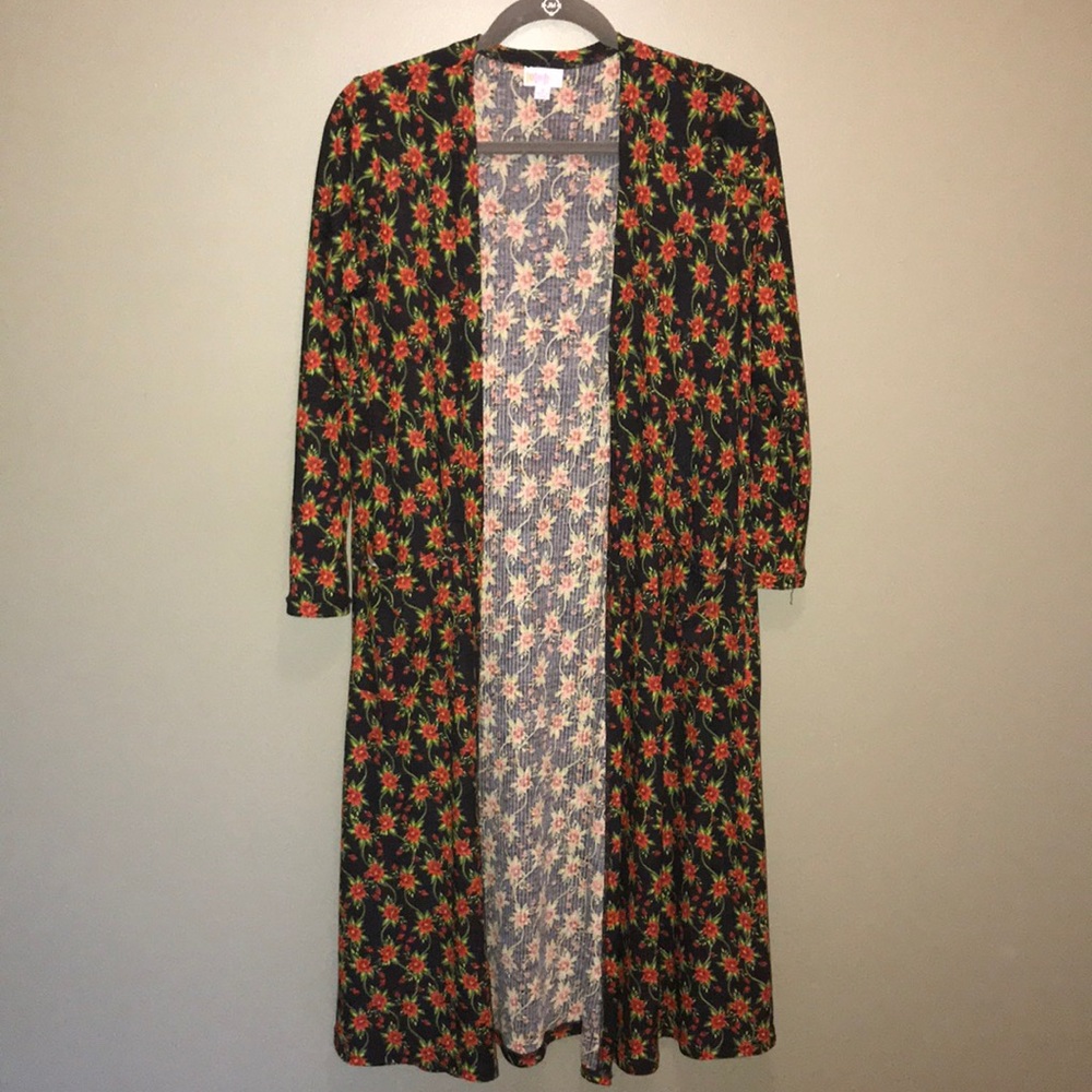 LuLaRoe Small Floral Sarah Duster